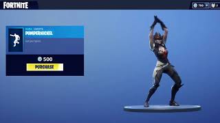 FORTNITE PUMPERNICKEL EMOTE 1HOUR 1 HEURE DE DANSE PUMPERNICKEL [upl. by Eilak]