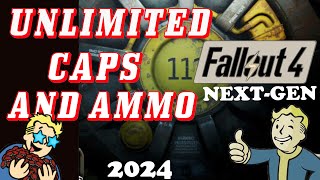 Fallout 4 INFINITE AMMO amp CAPS GLITCH [upl. by Amador195]