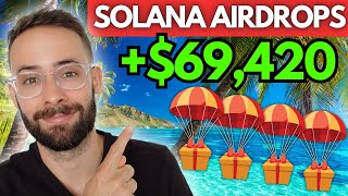 Top 4 SOLANA Airdrops for 2024 My Strategy to Earn  This Year [upl. by Hyo]