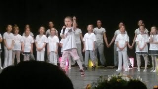 Krisia Todorova Singing quotListenquot at 8 years old [upl. by Epilif]