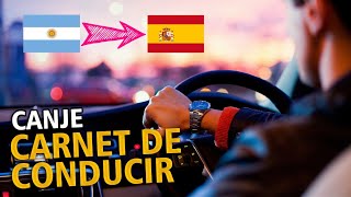 Cómo Canjear el Carnet Argentino en España en Solo 3 Días  Guía Completa 🪪🚗 TIP para Argentinos [upl. by Cecile]