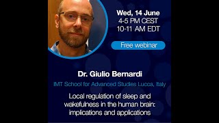 WebinarLocal regulation of sleep and wakefulness in the human brain implications and applications [upl. by Won]