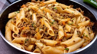 My mom taught me the recipe for this pasta Its simple and very delicious [upl. by Burrow621]