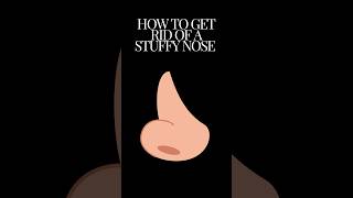 How to get rid of a stuffy nose tutorial shorts [upl. by Remat276]