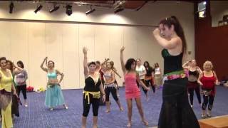 Wahda Kebira Workshop with Elina  Greece 2013 [upl. by Eibbob]