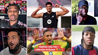 🚨LES BLESSÉS DU FC BARCELONE SONT DE RETOUR🔥RAPHINHA COUP FRANC PLUS CELEBRATION DE NEYMAR [upl. by Llenrrad591]