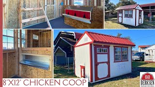 Derksens 8 x 12 Chicken Coop [upl. by Wil]