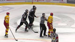 48kolo bitka Michal Kabáč vs Justin Lemcke HC 05 Banská Bystrica  Dukla Trenčín [upl. by Karol]