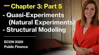 What are QuasiExperiments Natural Experiments amp Structural Modeling  Chapter 3 Part 5 [upl. by Lowell]