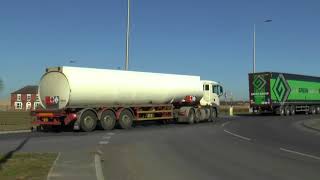 TRUCKS AT IMMINGHAM PORT MARCH 2018 [upl. by Hiett]