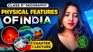 PHYSICAL FEATURES OF INDIA FULL CHAPTER  CLASS 9 GEOGRAPHY  SHUBHAM PATHAK class9 sst [upl. by Adeuga]