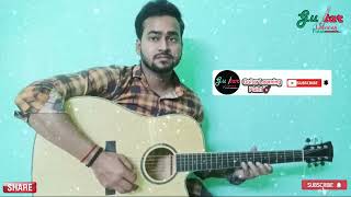 Ladki ki Kathi  lakdi ki kathai kathi pe ghoda guitar tabs  easy lesson  Nursery rhymes  guitar [upl. by Berglund970]