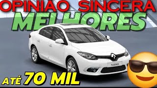 CARROS ATE 70 MIL REAIS  MELHORES BOM 2024 [upl. by Florella]