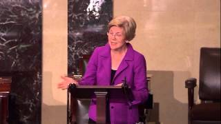 Senator Elizabeth Warren Introduces the 21st Century GlassSteagall Act [upl. by Theone]