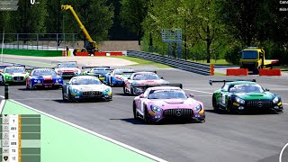 ACC LNR 2015 BLANCPAIN GT3 SERIES ROUND 1 MONZA 🇮🇹 COMMENTARY [upl. by Nimrahc]