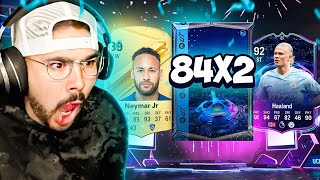 The BEST 84 x 2 PACKS Neymar double walkout [upl. by Adnicul537]