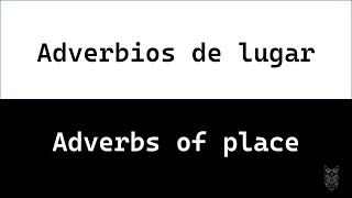 ✅Adverbs of place adverbios en inglesespañolejemplostiposcomunesútilesfácilesCAT ENGLISH 🔝 [upl. by Eibob]