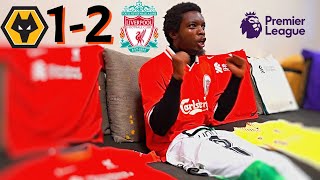 🇰🇪 Fan Reacts  WOLVES 12 LIVERPOOL  MATCH REACTION PREMIER LEAGUE [upl. by Imoan]