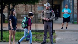 Uvalde students return to classroom for 1st time since massacre l ABC7 [upl. by Brosy]