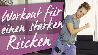 Tanzen gegen Rückenschmerzen  TanzWorkout zum Mitmachen für Zuhause [upl. by Annoyik]