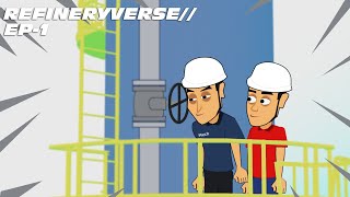 Struck up Gate valve Funny  Maintenance  Operations  Refineryverse EP1 [upl. by Oicam]