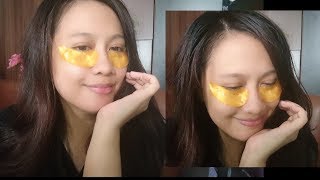 EYEBAGS Tips amp MEGAN Hydro Cool EYE Patch REVIEW [upl. by Carina]