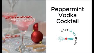 Peppermint Vodka Cocktail [upl. by Yeliak724]