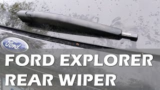 2022 Ford Explorer Rear Wiper Replacement [upl. by Dragoon]