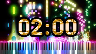 2 Minute Timer RUSH E 🎹 [upl. by Duston]