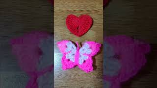 Mariposa a Crochet Tutorial gratuito en el canal🦋💞💞 [upl. by Loutitia657]