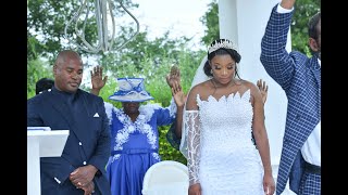 Nzumbululo Mukwevhos perfect wedding [upl. by Rabma]