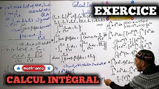 ExercicesCalcul dIntégral Partie 2 حساب التكامل [upl. by Assirim824]