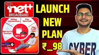 Netplus Brodband Launch New Plan 2024  New Connection  Installation Charges [upl. by Saylor]