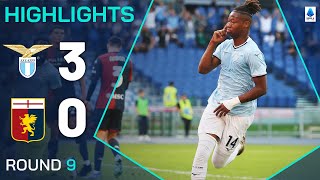 LAZIOGENOA 30  HIGHLIGHTS  Comfortable home win for Lazio  Serie A 202425 [upl. by Rizzo]