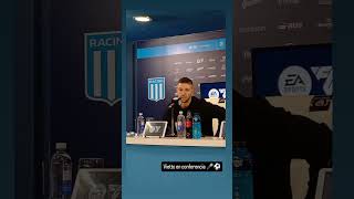 Luciano Vietto fue presentado en conferencia 🎤⚽ Vamoos Lucho 💙💙 Racing academia [upl. by Erodaeht670]