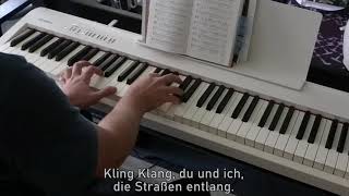 Keimzeit Kling Klang KlavierInstrumental cover mit Text [upl. by Melc]