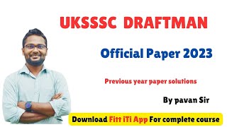 uksssc draftsman previous year question paper  uksssc draftsman vacancy 2024  uksssc draftsman [upl. by Anifled276]