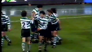 16J  Sporting  3 x Belenenses  0 de 19921993 [upl. by Latisha708]