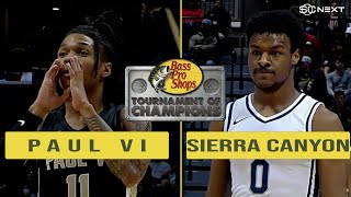 Paul VI VA vs Sierra Canyon CA  2022 Bass Pro Championship  ESPN Broadcast Highlights [upl. by Alphonsine20]