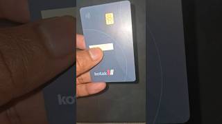 Kotak 811 dream different credit card kotak creditcard creditscore [upl. by Waddington112]