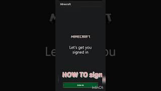 HOW TO SIGN IN MINECRAFT l SARVGAY Gaming YT shorts minecraft [upl. by Kissiah]