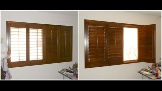 SHUTTER DE MADERA PLEGABLE [upl. by Pelligrini]