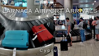 Larnaca Airport Arrivals Airside amp Landside  September 2023 [upl. by Richella]