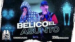 Codiciado x Grupo Arriesgado  Bélico El Asunto Tolin Infante En Vivo [upl. by Elgna]