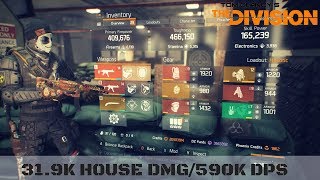 The Division l 319K DMG HOUSE590K DPS BEST HEXO BUILD EVER [upl. by Berk]