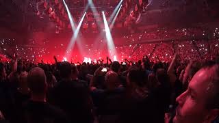 Metallica  intro the ecstasies of gold by Ennio Morricone quot hardwired quot HD4K paris 2017 France [upl. by Banquer775]