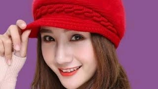 Latest Women Caps  Mens Caps  Woolen Cap  Winter Wear  Fur  Woole Caps [upl. by Christmann]