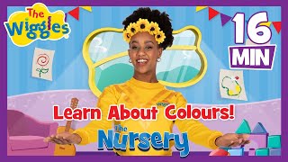 Learn About Colours with The Wiggles 🎨 The Nursery 🌈 Colors for Toddlers [upl. by Bathsheb301]