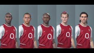 PES 2019 Arsenal 20032004 Legends Classic Stats Update Legends Pack 40 [upl. by Adnaral]