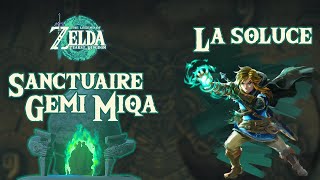 Gemi Miqa  Sanctuaire  ZELDA TOTK [upl. by Hanley]